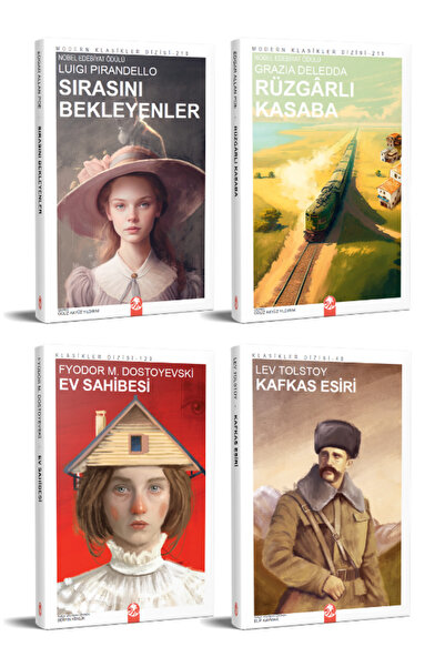 Kızıl Panda Yayınevi Dünya Klasikleri Seti - 2 (4 Kitap)