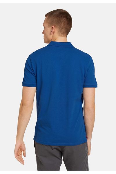 Tom Tailor Poloshirt Basic Poloshirt mit kleiner Logo-Stickerei
