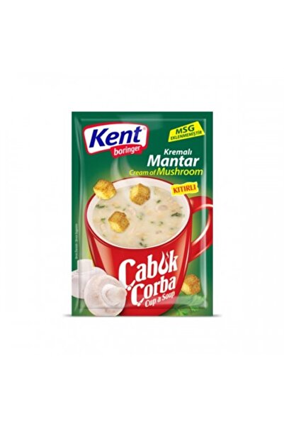Kent Boringer Çabuk Çorba Kremalı Mantar 19 gr 4'lü