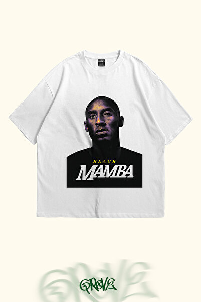 Grove Fashion تي شيرت King Black Mamba مطبوع للجنسين مقاس كبير