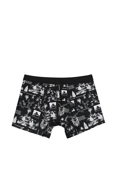 Colin's Men's Black Underwear - Printed
