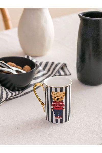 LC Waikiki Teddy Bear Printed Porcelain Mug 363 ml