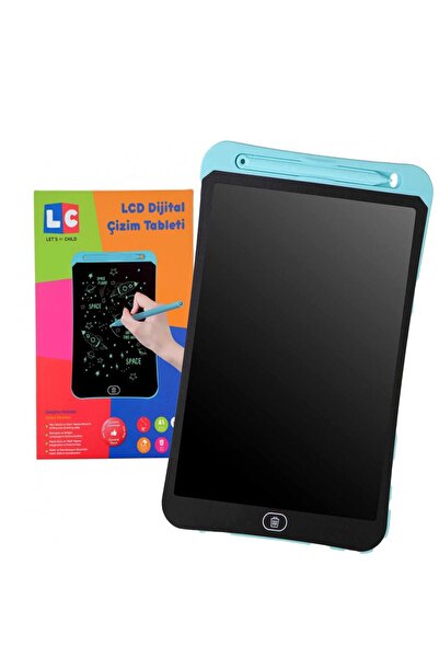 Sole 10 بوصة، قلم LCD للرسم الرقمي - تابلت تعليمي للكتابة، لوحة رسم رقمية - 10 بوصة، فيروزي