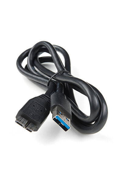 Techmaster Usb 3.0 Micro Usb B Harddisk Hdd Kablosu 30cm Şarj Data Kablosu