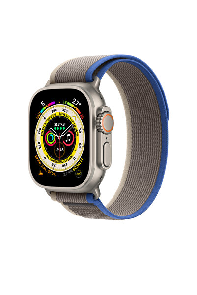 Techmaster Apple Watch 2 3 4 5 6 7 8 9 38mm 40mm 41mm Trail Loop Kordon