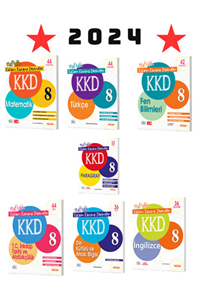 Fenomen Kitap 2024 LGS MATEMATİK FEN TÜRKÇE İNKILAP İNGİLİZCE DİN PARAGRAF KK...