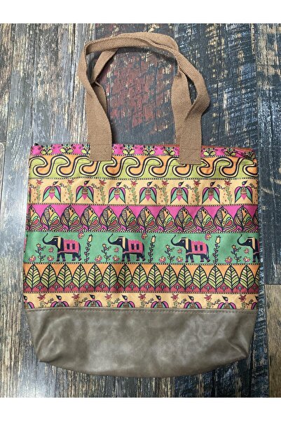 Street Bag Etnik Otantik Bohem Omuz Çantası Kol Çantası Plaj Çantası Günlük K...