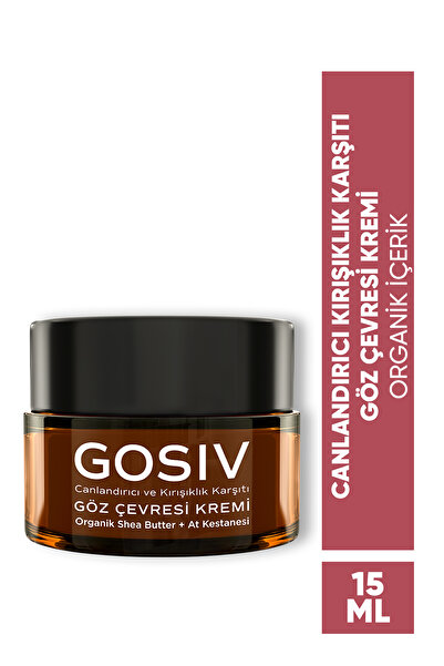 Gosiv Canlandırıcı Etkili Göz Çevresi Kremi