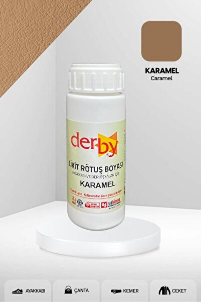 Derby Deri Eşyalar Için Örtücü Yoğun Rötuş Boyası 100 ml - Kartela Renkleri