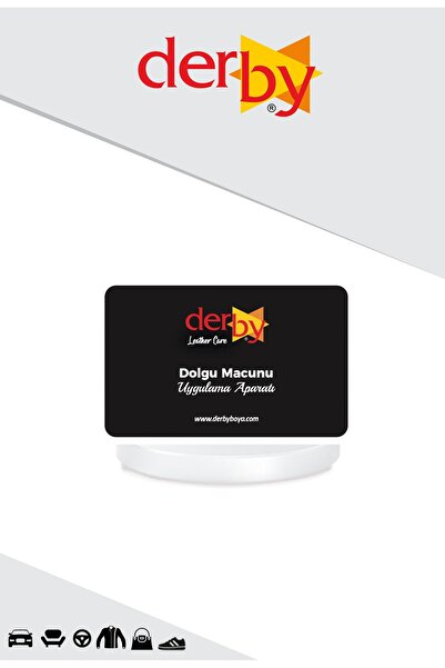 Derby Deri Tamir Macunu Uygulama Aparatı - Çatlak Ve Yırtık Deri Kremi Uygula...