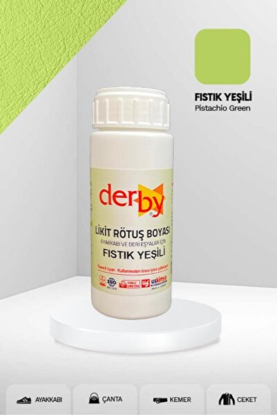 Derby Deri Eşyalar Için Örtücü Yoğun Rötuş Boyası 100 ml - Kartela Renkleri