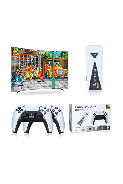 Corsair M10 HDMI 4K Kablosuz TV Stick 10000+Oyun Android Retro Oyun Konsolu