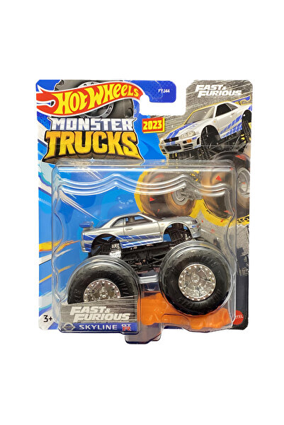 HOT WHEELS Nissan Skyline GT-R R34 Fast & Furious Hot Wheels Monster Trucks 2023