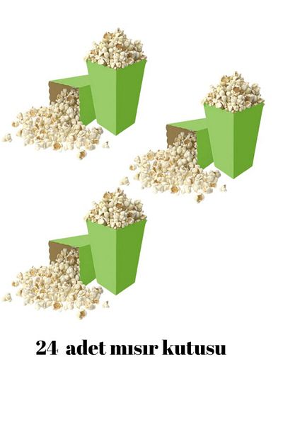Parti Furyası علبة الذرة الخضراء 3 عبوات