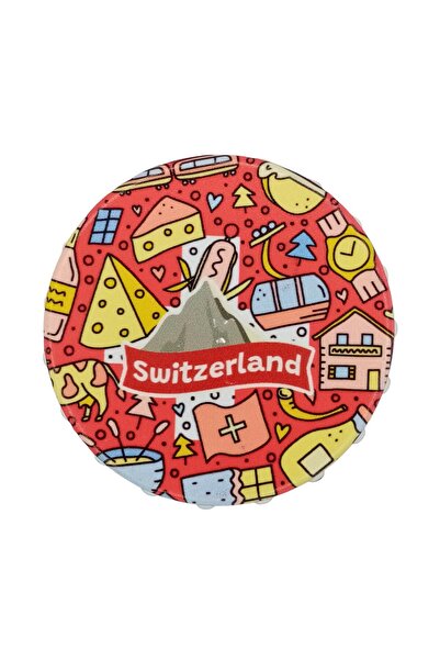 Dünyadan Hediyeler İsviçre Temalı Magnet Kapak Açacak
