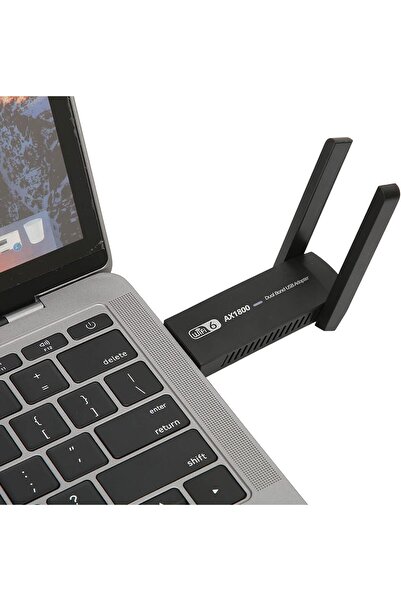 Grc Accessory AX1800 Mbps Dual Band Usb 3.0 Adaptör Wifi 6 Kablosuz Wifi Alıcı 2.4ghz 5ghz MU-MIMO Router