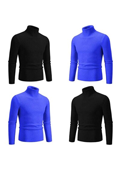 Yakalaa سترة بياقة مدورة مكونة من 4 قطع للجنسين