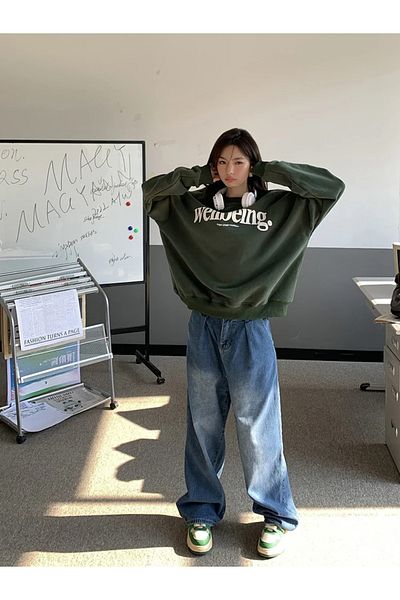 weywot Τζιν BAGGY Loose Παντελόνι