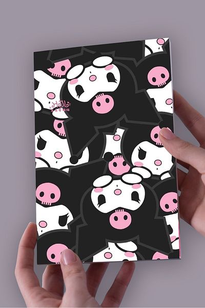 Namgo Kuromi Black Collage Crăciun A5 Caiet necăptușit (50 coli) Special de Anul Nou