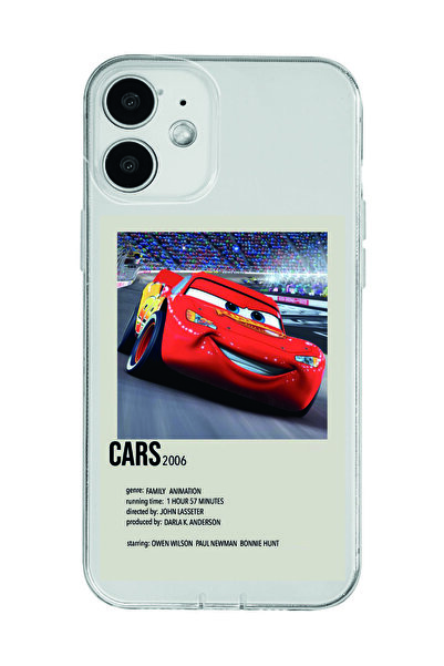 Magic Ring حافظة هاتف شفافة منقوشة متوافقة مع هاتف آيفون 12 من كارز ماكوين