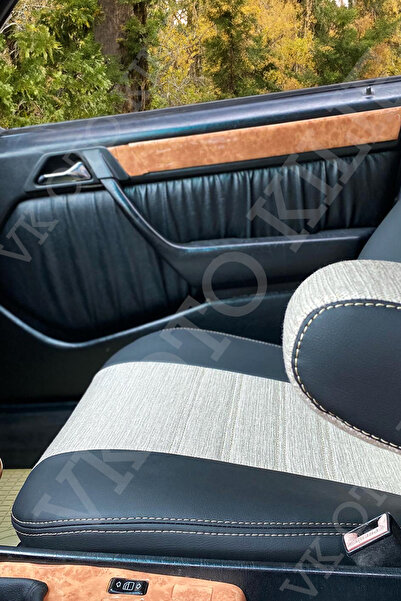 VK AUTO DESİGN حافظة مقعد سيارة مرسيدس 124 مخصصة