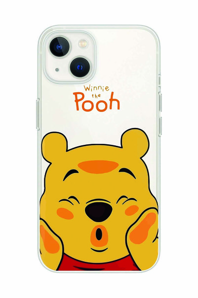 Magic Ring حافظة هاتف شفافة متوافقة مع هاتف Iphone 13 Winnie The Pooh