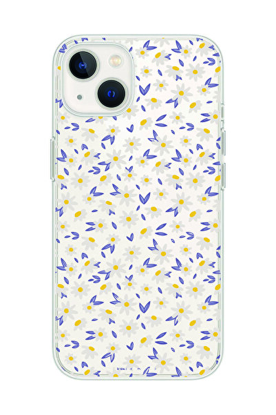 Magic Ring حافظة هاتف شفافة بنمط ديزي متوافقة مع هاتف آيفون 13