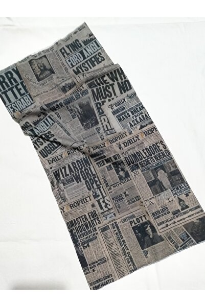 Vwear Газета з малюнком Мотоциклістський комір Бандана для волосся