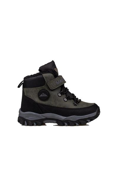 Trend Adımlar Παιδικές μπότες Trekking με αντιολισθητική σόλα Khaki Power