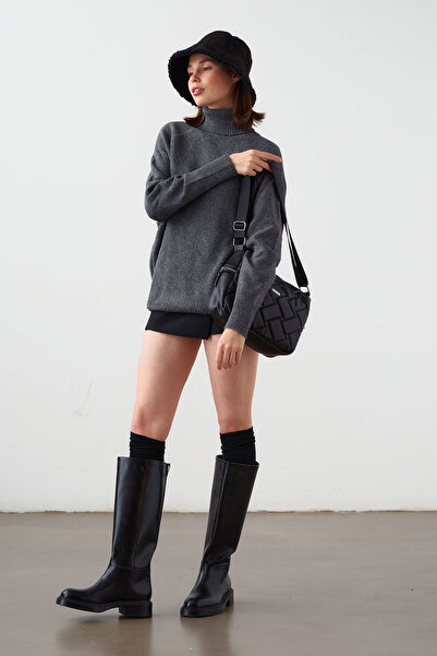 urban focus Raglan Sleeve Fisherman Sweater