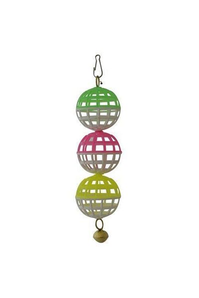 SENNEDİLERSEN Triple Ball Bird Toy