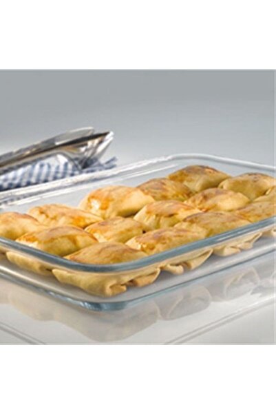 Paşabahçe 59004 Borcam Köşeli Fırın Tepsi 2 Adet