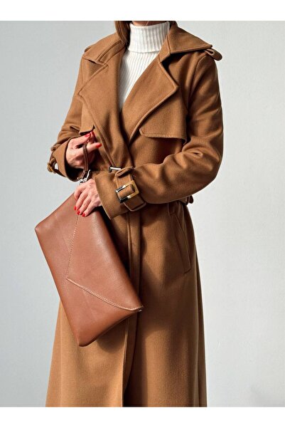 hillone Πανωφόρι με μακριά ζώνη