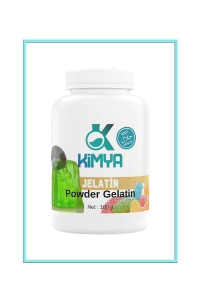 Ok Kimya Jelatin Toz 100 Gr (HELAL SIĞIR JELATİNİ) Gelatin Powder
