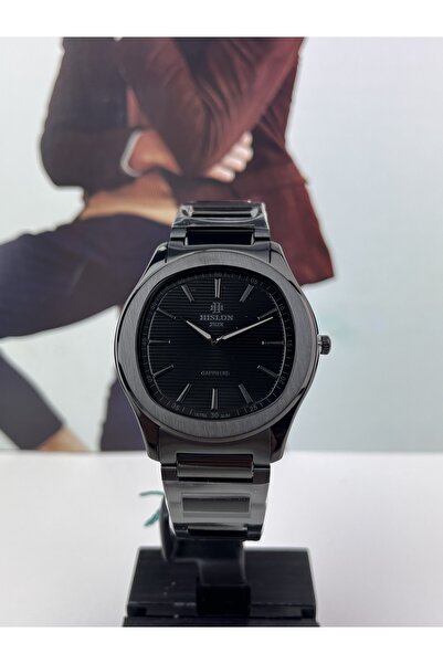 Hislon ساعة يد كلاسيكية فائقة النحافة للرجال مقاومة للماء