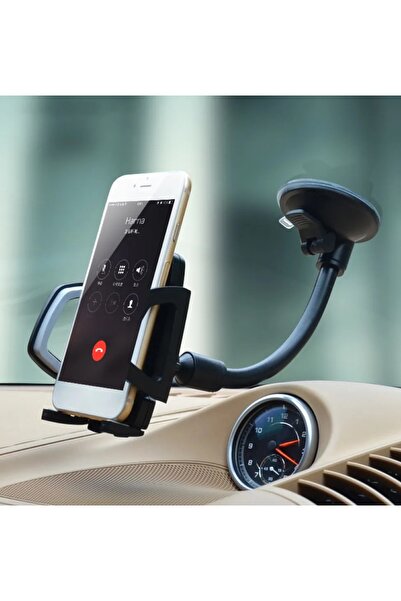 MyBlack Araç içi Vakumlu Cam için Telefon Tutucu Güçlü Vakum Hidrolik Kanatlı...