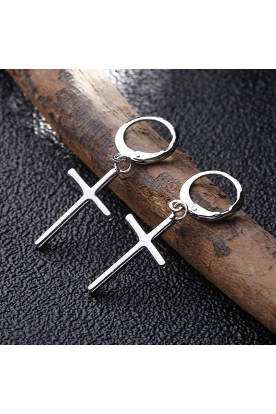 oldskoolbutik Haç Küpe Seti