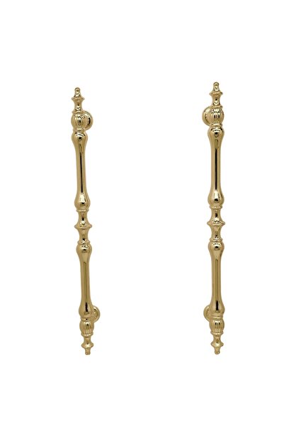 KOLDOOR Şehzade Altın Mobilya Dolap Mutfak Çekmece Kulpu 96 Mm ( 9.6 Cm ) 10 Adet