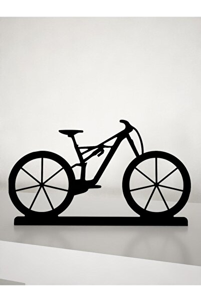M&C Concept Bisiklet Metal Masa Süsü - Biblo - Siyah