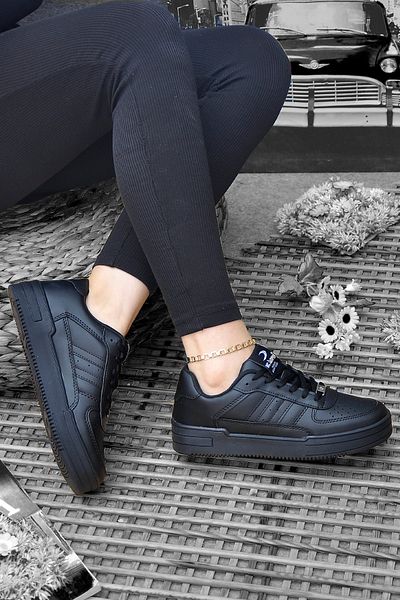 Tomsking Unisex Μαύρα καθημερινά άνετα αθλητικά παπούτσια