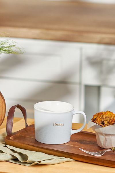 Emsan Dream New Bone Mug 350 ml Light Gray