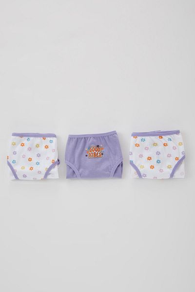 DeFacto Girl's 3-Piece Slip Panties