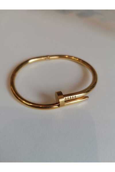 Pink Bijuteri KADIN ÇELİK CARTİER ÇİVİ BİLEKLİK