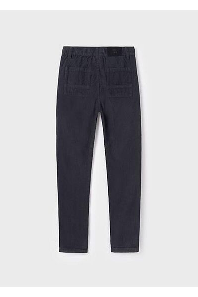 MAYORAL Boy's Black Velvet Pants