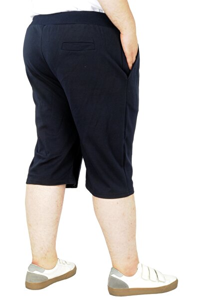 ModeXL Mode Xl Великий розмір Чоловічі капрі Five Embroidery 22503 Синій