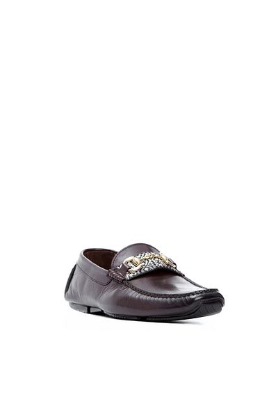 Tamer Tanca Genuine Leather Men's Driver Shoes - 477 60811 Y21