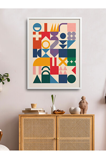 HOMEPACK Çerçeveli Tekli Tablo Modern Poster Tablo TK/143