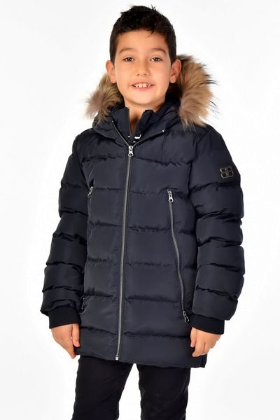Benittokids Φυσικό Γούνινο Παλτό Αγόρι 51248