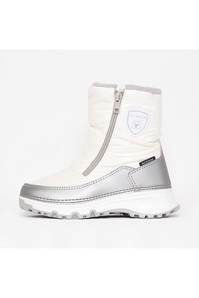 BUCKHEAD Buck1076 Dasdas Glam Παιδικές γούνινες λευκές μπότες χιονιού