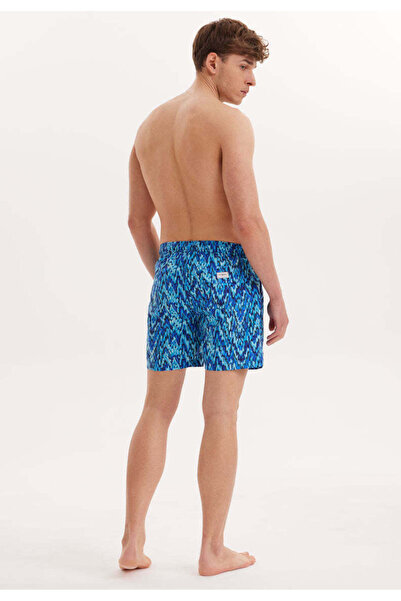 WESTMARK LONDON Μπλε εμπριμέ κανονική εφαρμογή ανδρικό σορτς μαγιό Wmpattern Print